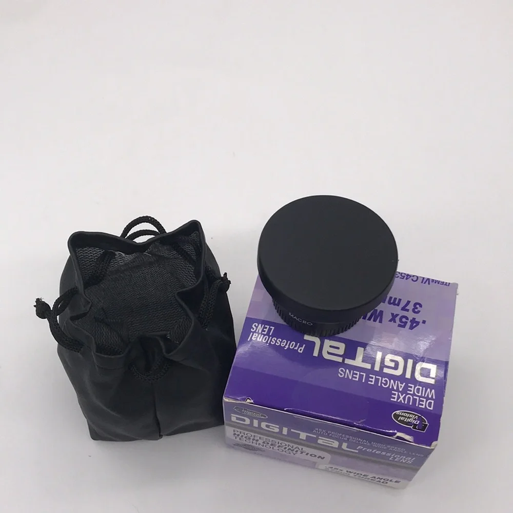 Digital Visions 37mm .45x Wide Angle Japan Optics with/Pouch